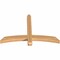 Ekena Millwork Bellingham Timber Gable Bracket, Western Red Cedar, 48"W x 32"H x 3 1/2"D x 3 1/2"F, 16/12 Pitch GBW048X32X0404BEL00SWR - alternate 4